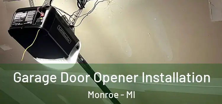  Garage Door Opener Installation Monroe - MI